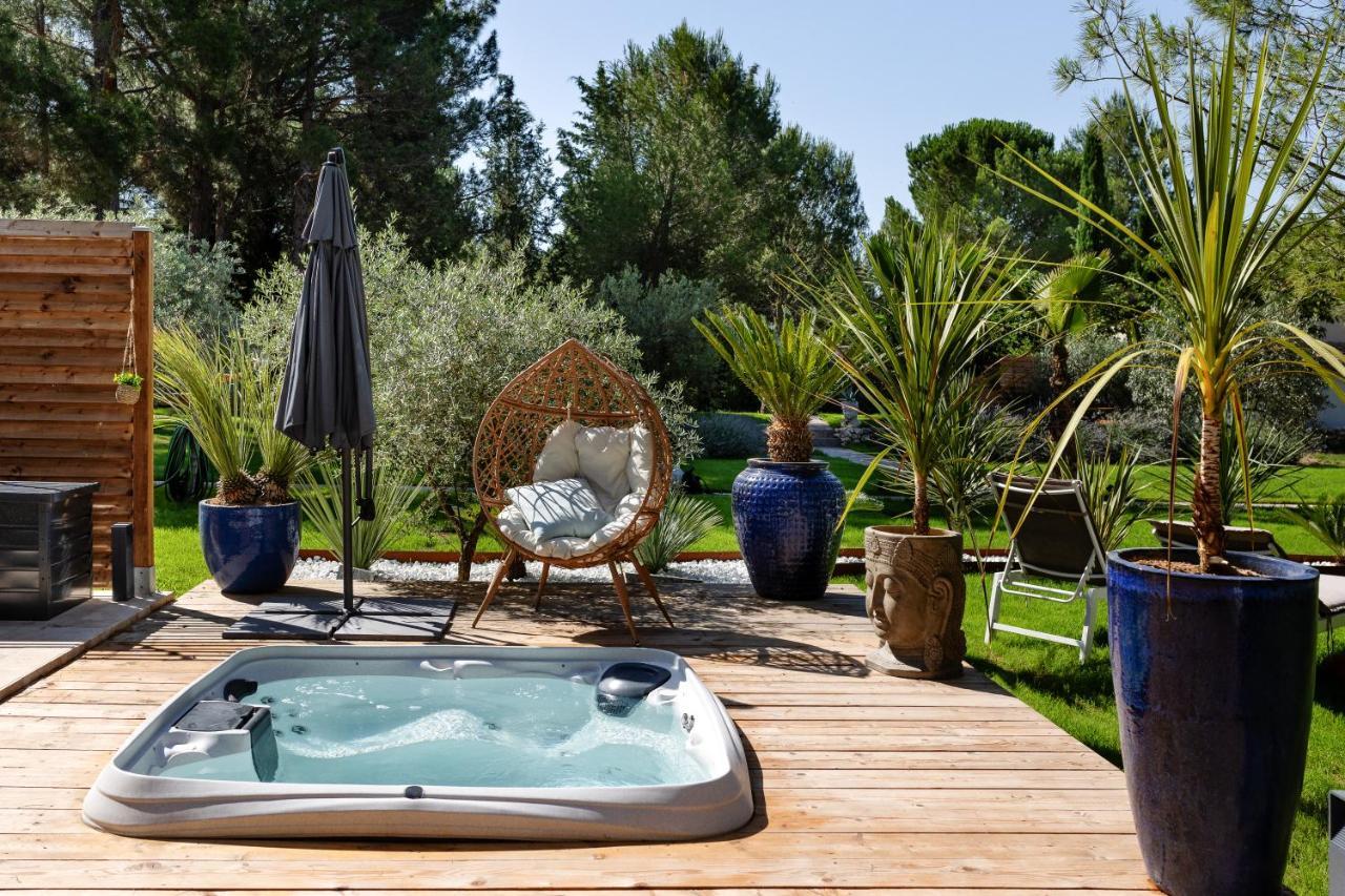 Les Lodges Taizen, Sejour Spa- Sans Enfants Saint Cannat Bagian luar foto
